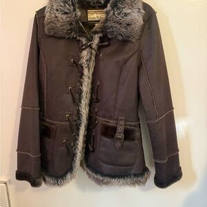 Women's Faux Fur Lined Teddy Jacket